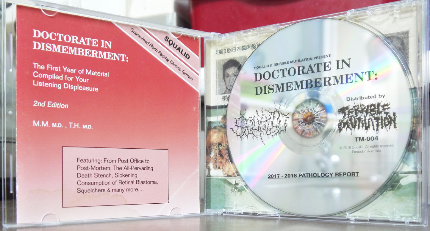 SQUALID "Doctorate in Dismemberment" CD