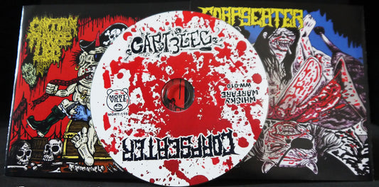 CAPTAIN 3 LEG / CORPSEATER - Split CD