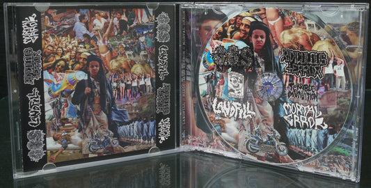 G.B.S / LANDFILL / RIDICULOUS TERROR / MORTAL ERROR - 4 Way Split ProCDr