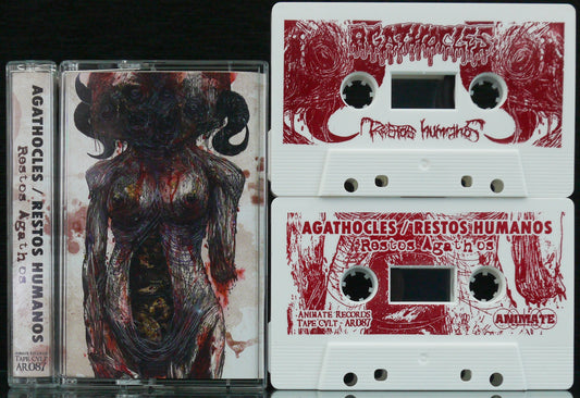 AGATHOCLES / RESTOS HUMANOS - Split Tape