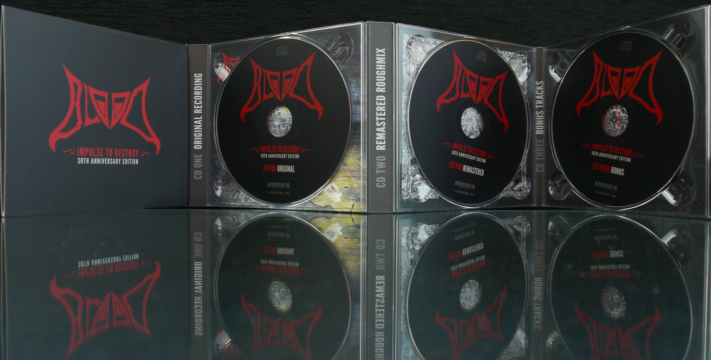 BLOOD - Impulse To Destroy (30th Anniversary Edition) 3xCD