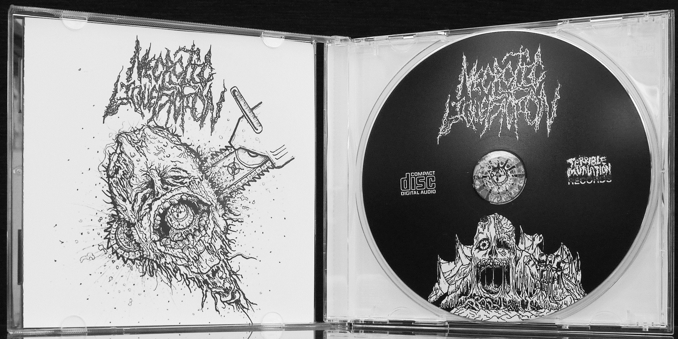 NECROTIC LIQUEFACTION - Self Titled Demo CD – grindfather.prod