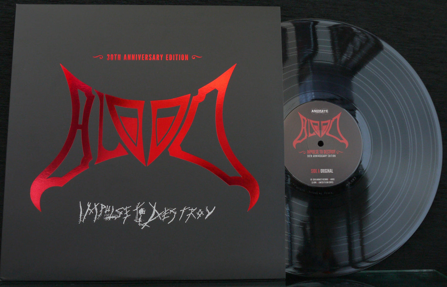 BLOOD - Impulse To Destroy (30th Anniversary Edition) 3x12"
