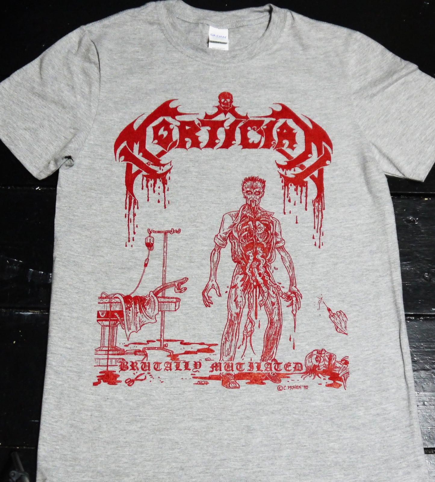 MORTICIAN - Brutally Mutilated  T-shirt