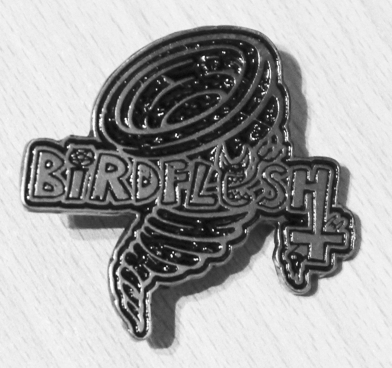 BIRDFLESH - Tornado Enamel Pin