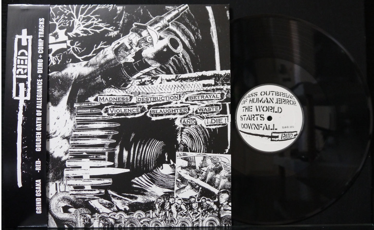 RED - Golden Oath Of Allegiance + Demo + Comp Tracks 12"