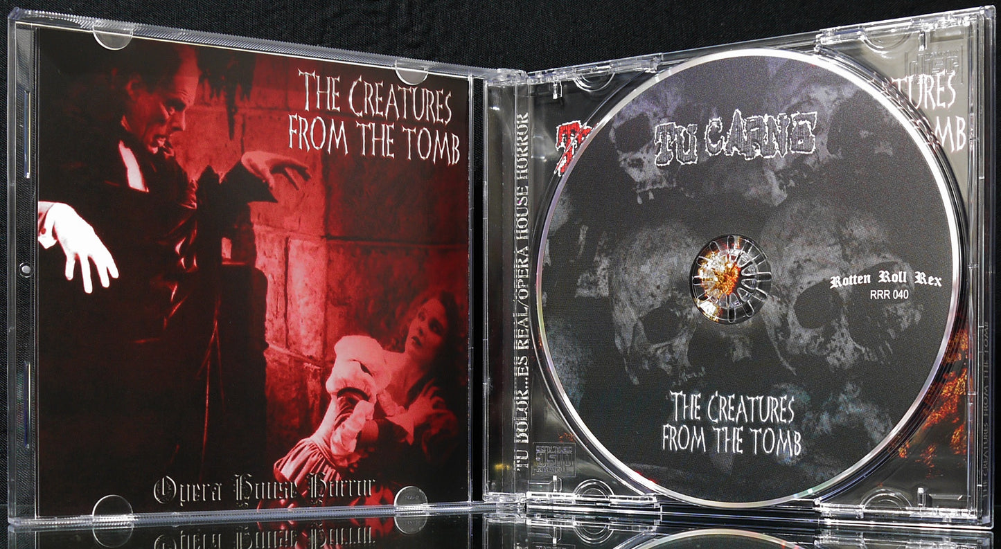 THE CREATURES FROM THE TOMB / TU CARNE - Split CD