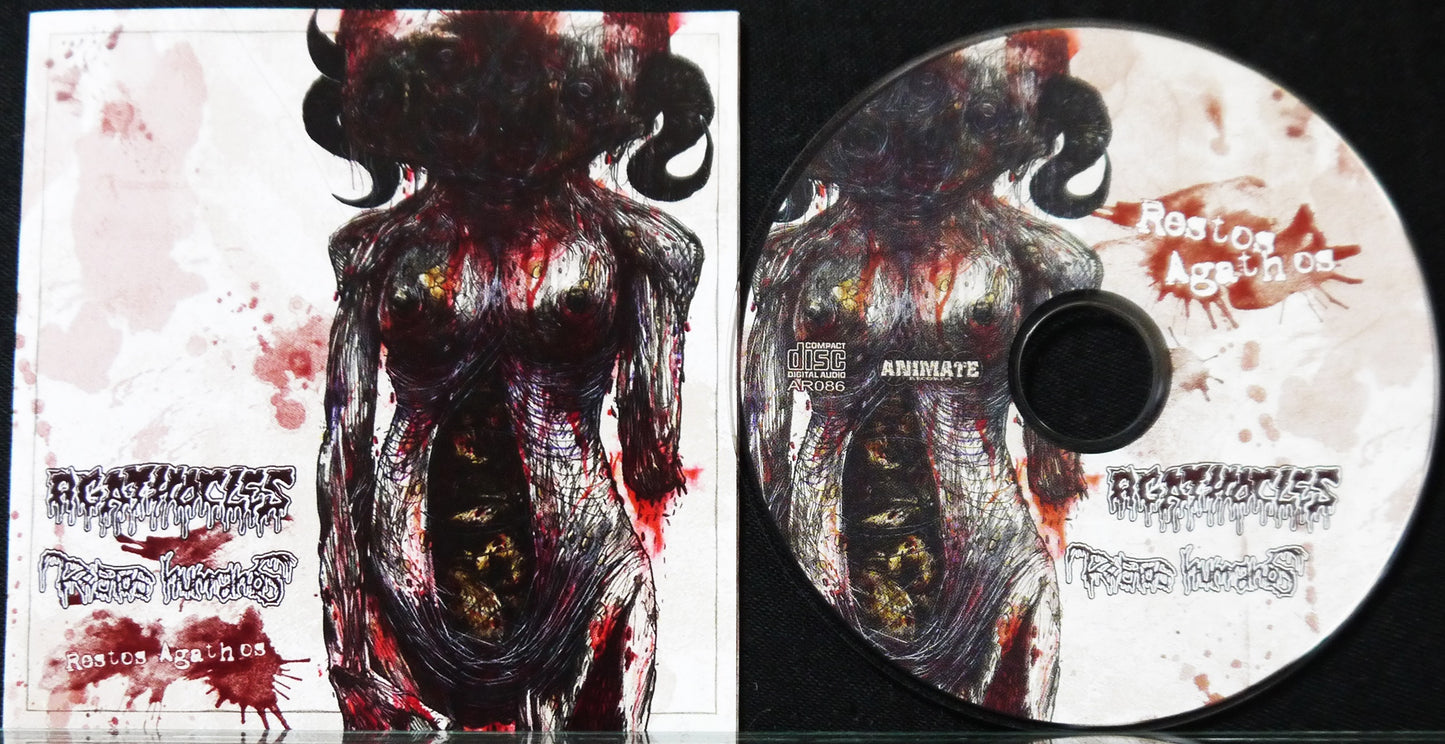 AGATHOCLES / RESTOS HUMANOS - Split 3"CD