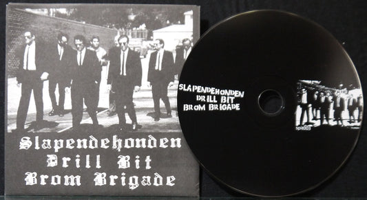 SLAPENDEHONDEN / DRILL BIT / BROM BRIDGE - 3 Way Split CD