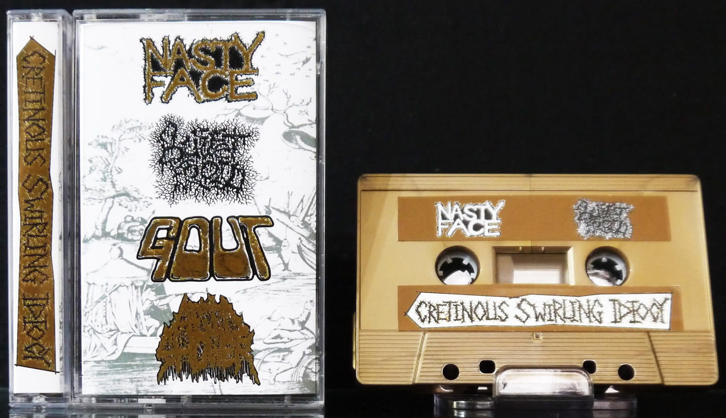 NASTY FACE / BUFFET FROID / GOUT / ACID SHOWER - 4 Way Split Tape