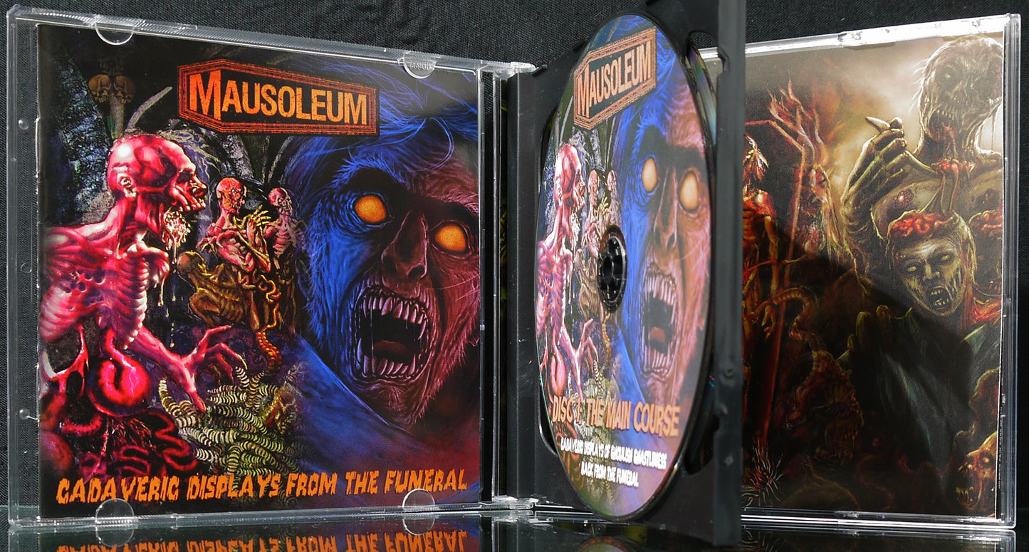 MAUSOLEUM - Cadaveric Displays From The Funeral 2xCD