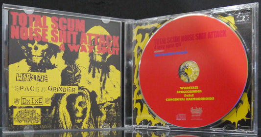 DxIxE / CONGENITAL HAEMORRHOIDS / WARSTATE / SPACEGRINDER - 4 Way Split CD