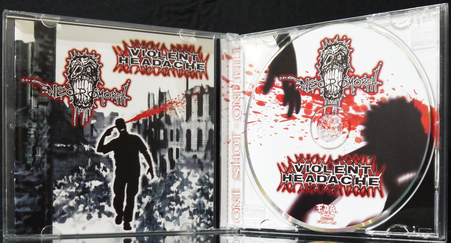 VIOLENT HEADACHE / NECROMORPH - Split CD