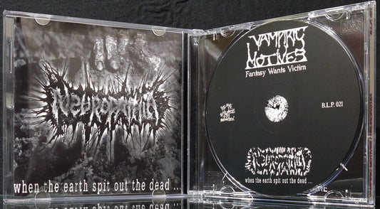 NEUROPATHIA / VAMPIRIC MOTIVES - Split CD