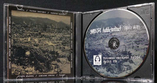 SKRUTA / FOIBLE INSTINCT / FOREVER WASTED - 3 Way Split CD