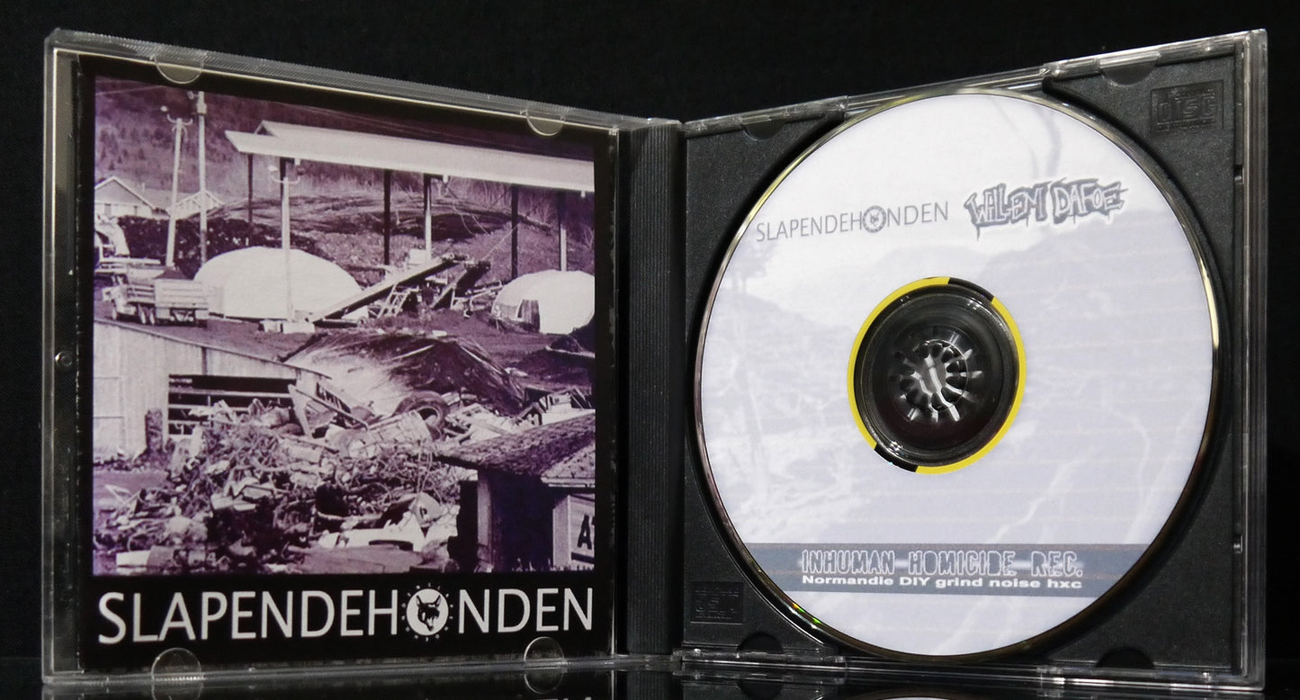 SLAPENDEHONDEN / WILLEM DAFOE - Split CDr