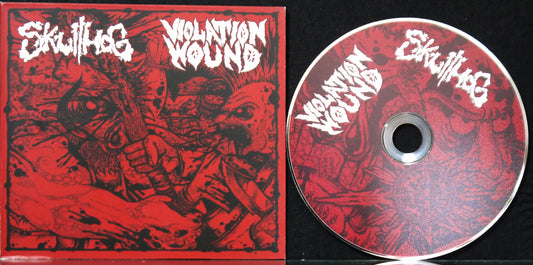SKULLHOG / VIOLATION WOUND - Split DigiCD