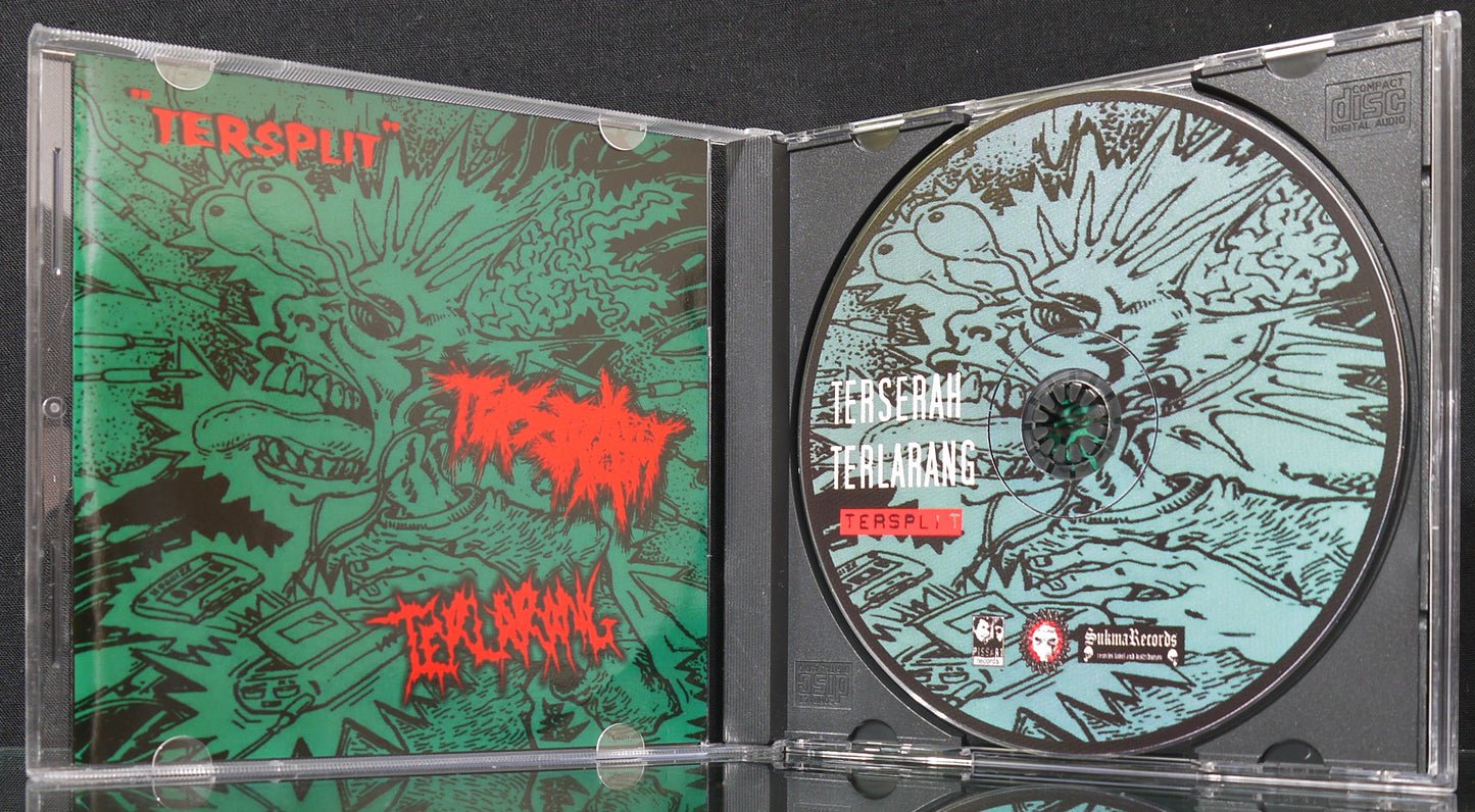 TERLARANG / TERSERRAH - Split CD