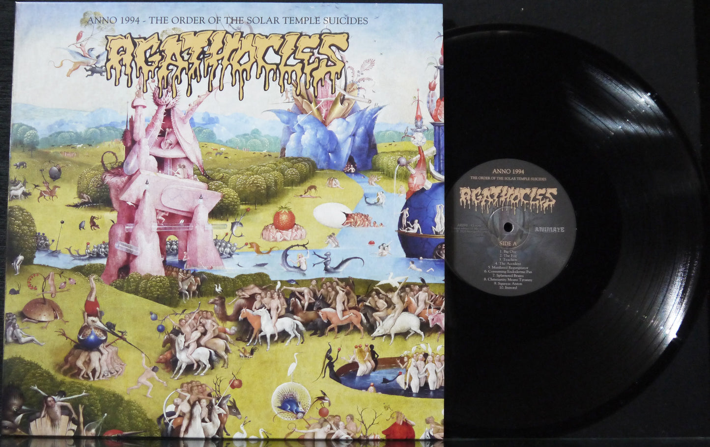 AGATHOCLES - Anno 1993 - The Order Of The Solar Temple Suicides 12"