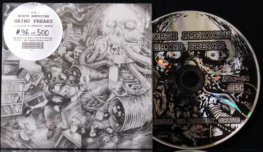 V/A -  North American Grind Freaks - Tribute to Unholy Grave  CD