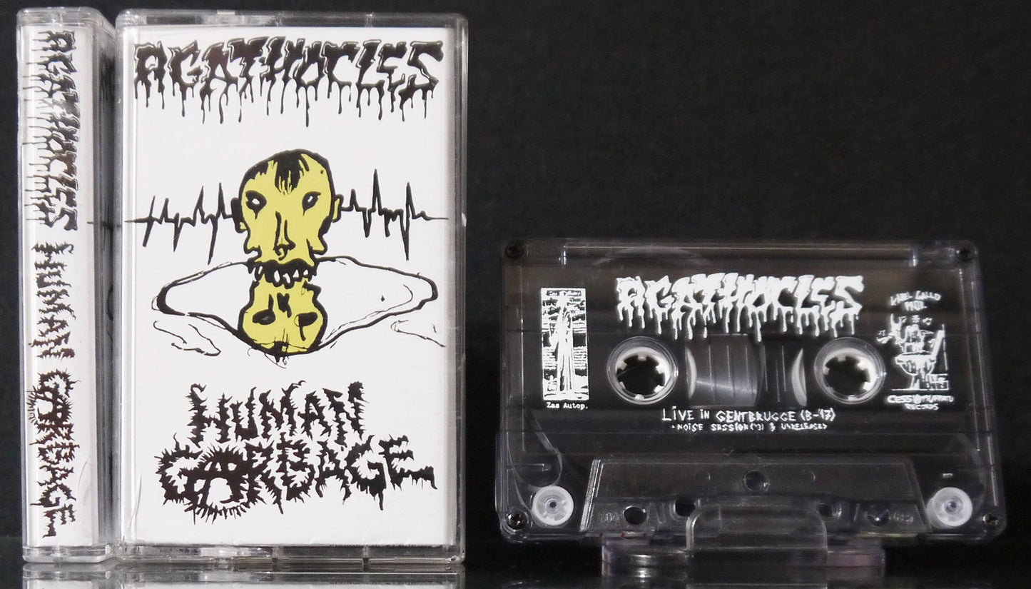 AGATHOCLES / HUMAN GARBAGE - Split Tape