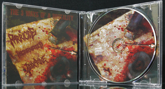 PARRICIDE / INCARNATED / REEXAMINE - 3 Way Split CD