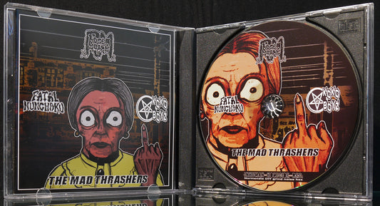 ROGER MOORE / KOKOBOYZ / FATAL NUNCHAKU / THE MAD THRASHERS - 4 Way Split CD