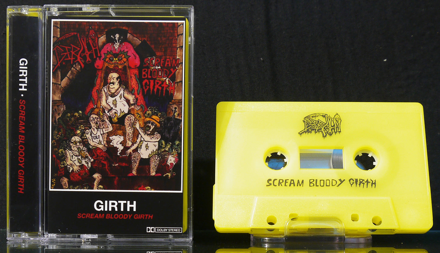 GIRTH - Scream Bloody Girth  MC Tape
