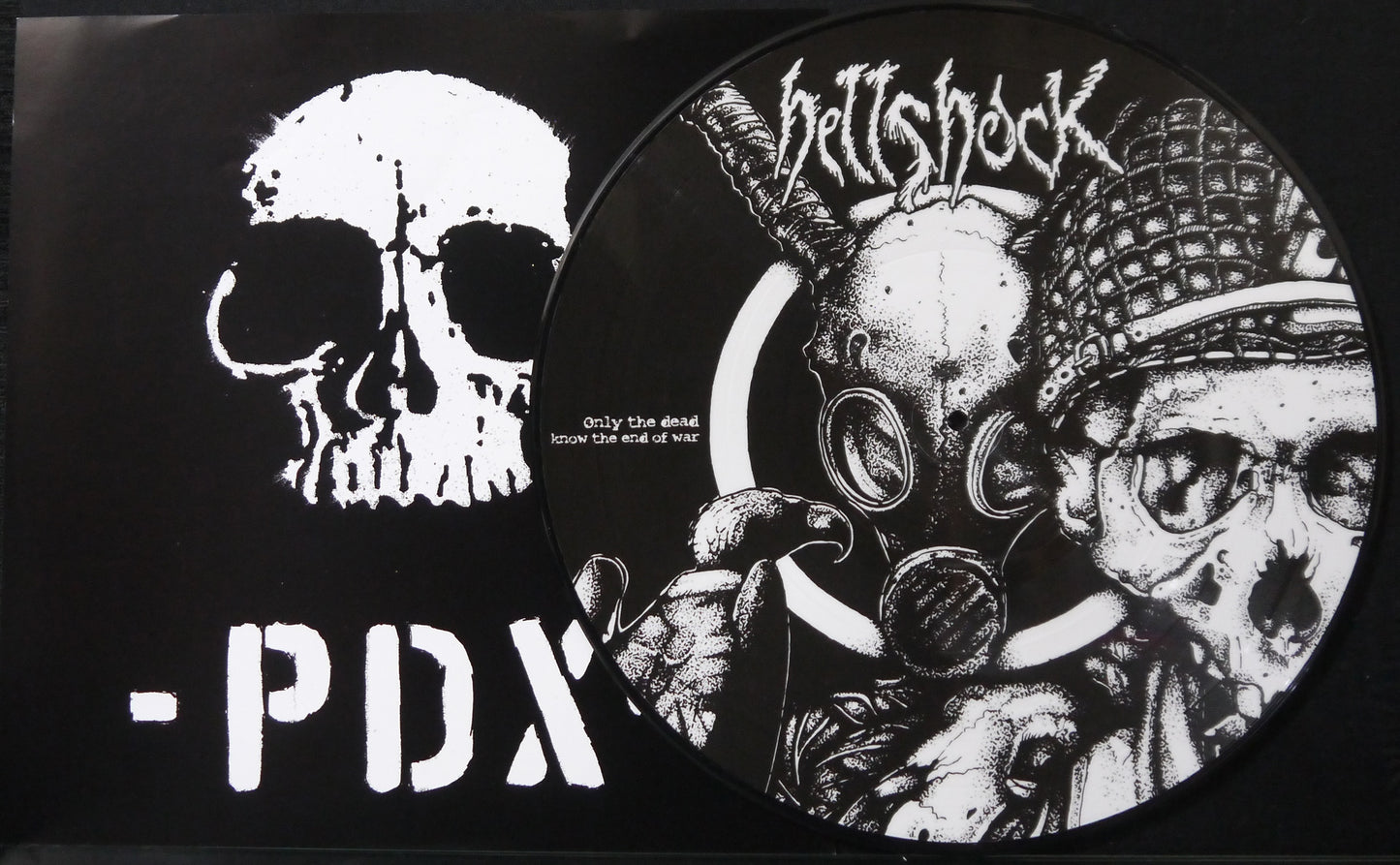HELLSHOCK - Only The Dead Know The End Of The War 12" Picture