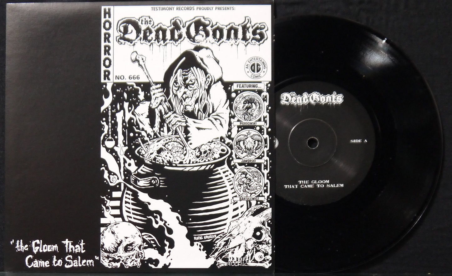 THE DEAD GOATS / DEMONBREED - Split 7"