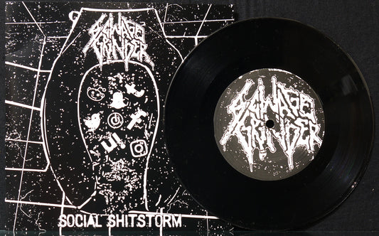 SEWAGE GRINDER - Social Shitstorm 7"