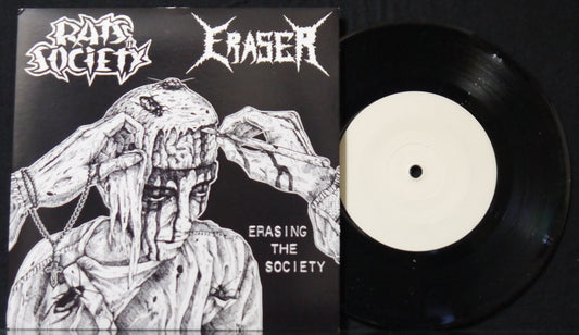 ERASER / RATS OF SOCIETY - Split 7"