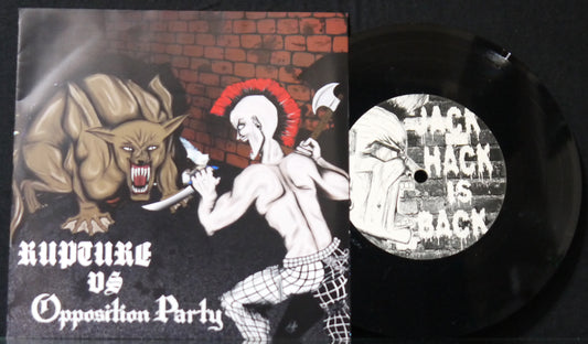 RUPTURE / OPPOSITION PARTY - Split 7"