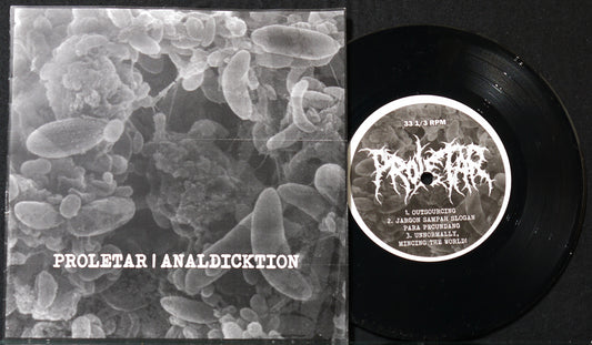 PROLETAR / ANALDICKTION- Split 7"