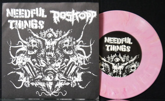 NEEDFUL THINGS / ROSKOPP - Split 7"