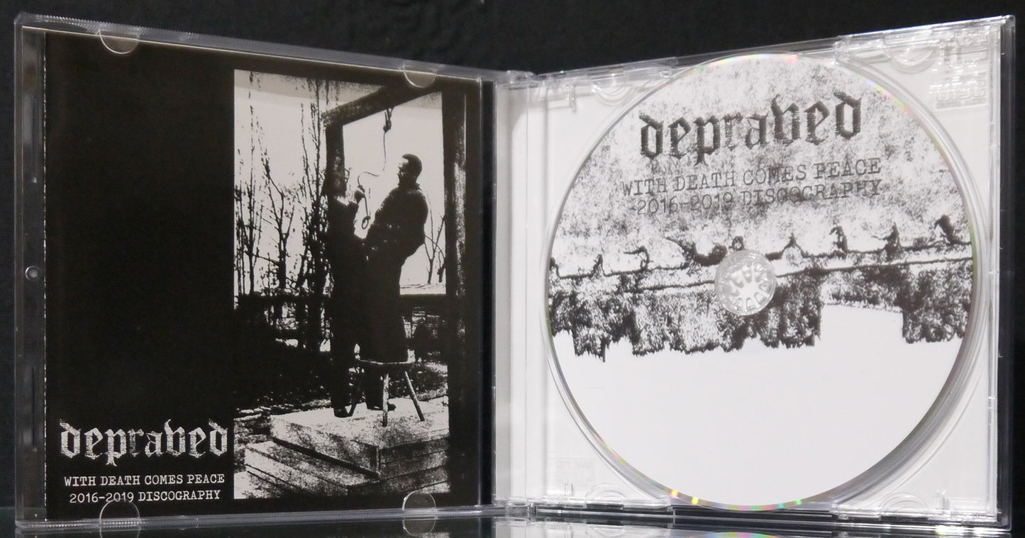 DEPRAVED - With Death Comes Peace 2016-2019 Discography CD