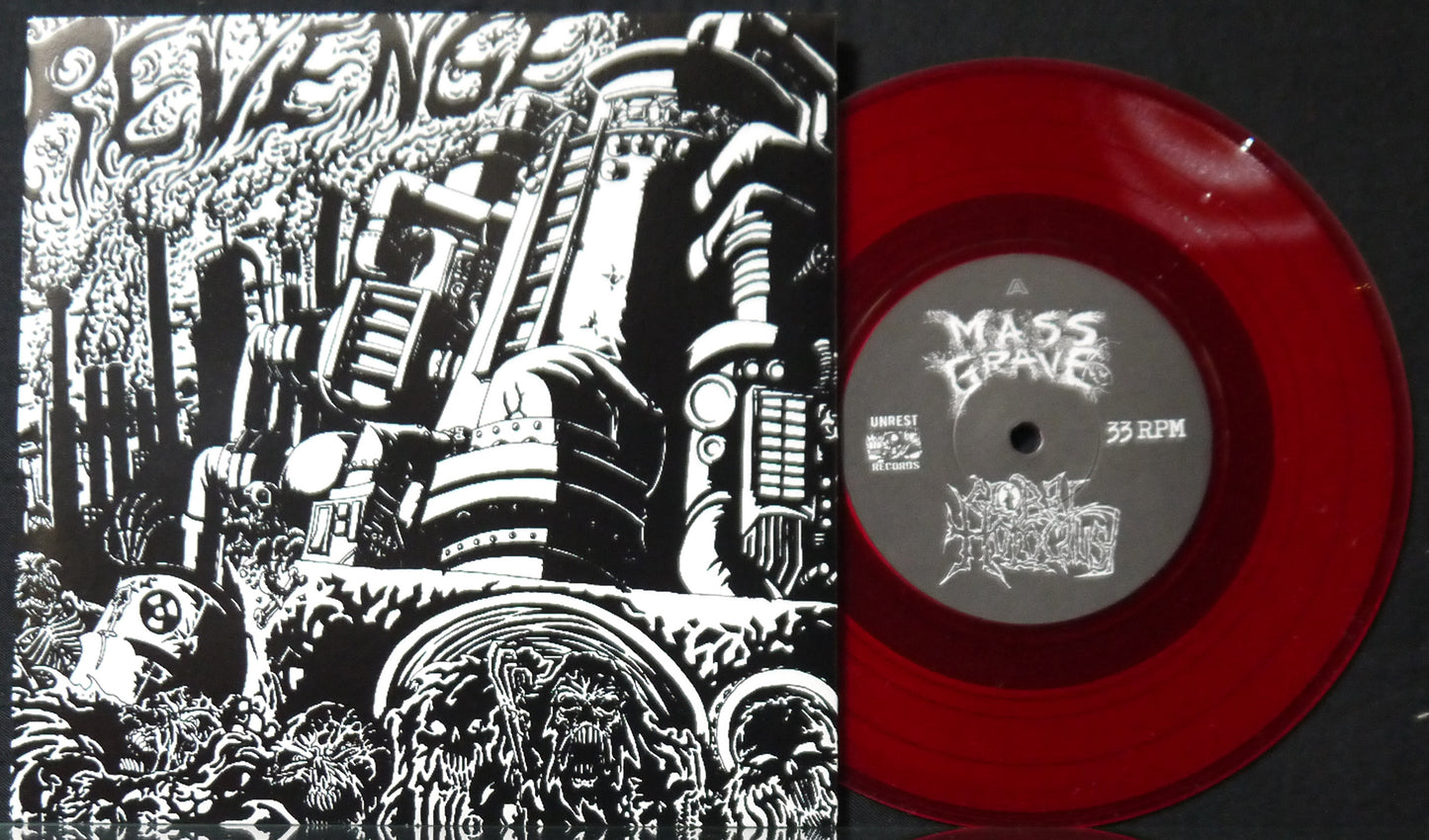 MASSGRAVE / GLOBAL HOLOCAUST - Split 7"