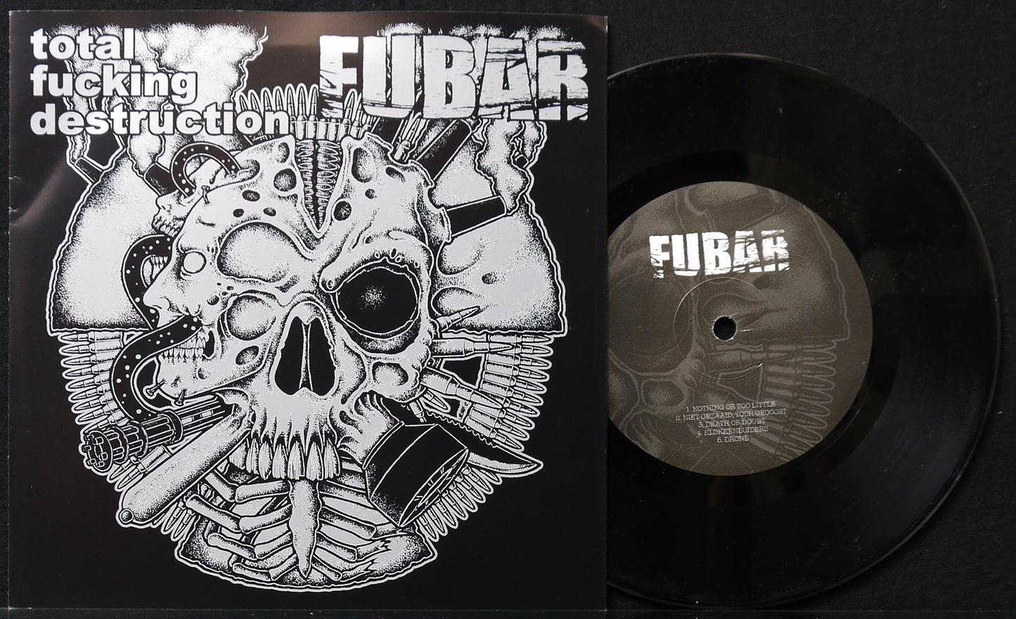 FUBAR / TOTAL FUCKING DESTRUCTION - Split 7"