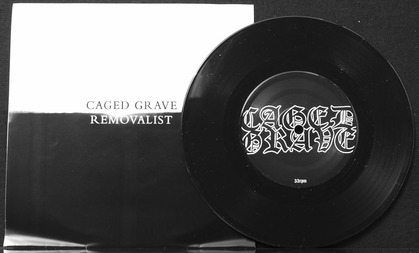 CAGED GRAVE / REMOVALIST - Split 7"