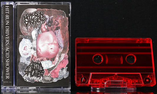 HIT-RUN DRIVERS / ACID SHOWER - Split Tape