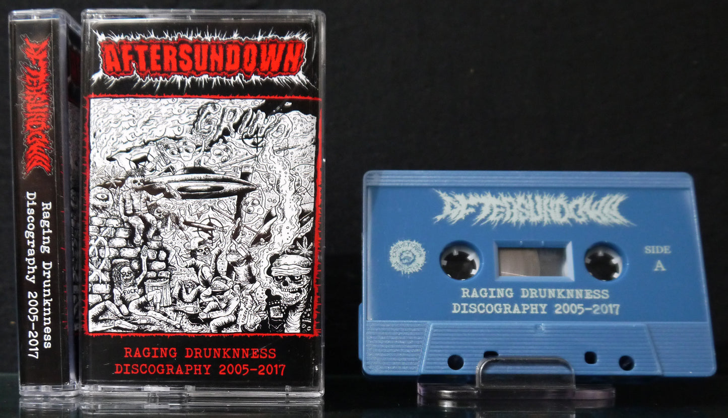 AFTERSUNDOWN - Raging Drunknness Discography 2005-2017 MC Tape