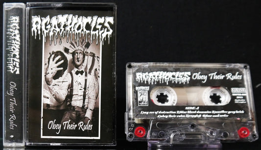 AGATHOCLES - Obey Their Rules MC Tape