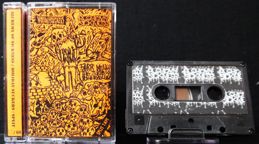 ALCHEMY OF SICKNESS / HOLIDAYSUCKERS - Split Tape