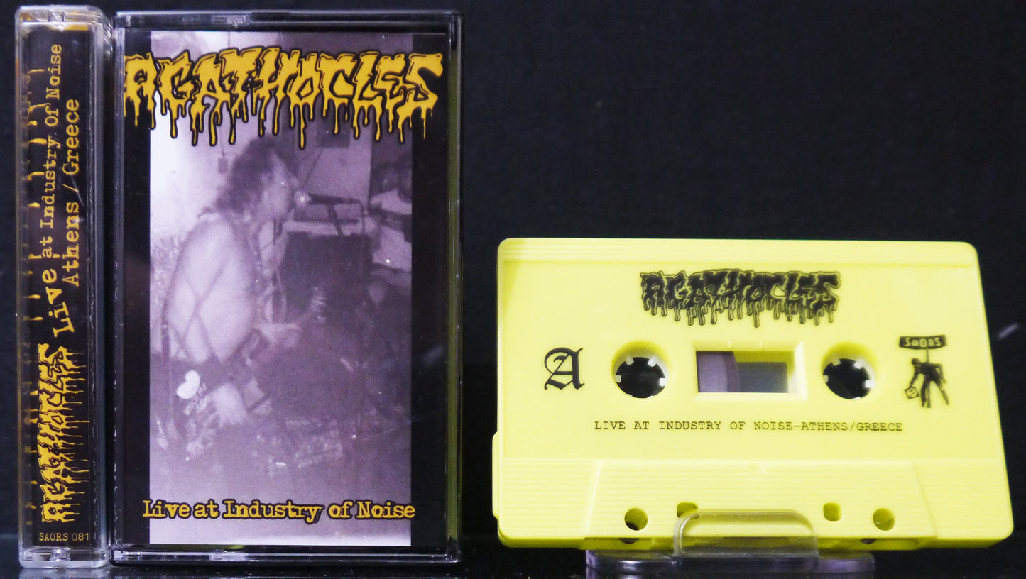 AGATHOCLES - Live at Industry of Noise - Athens/Greece MC Tape