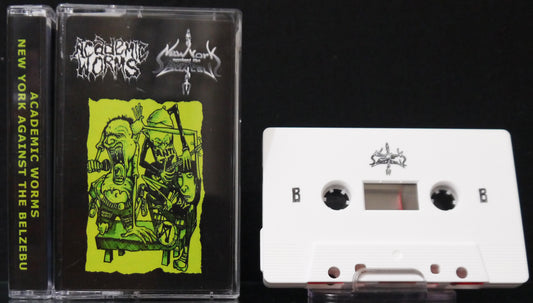 NEW YORK AGAINST THE BELZEBU / ACADEMIC WORMS - Split Tape
