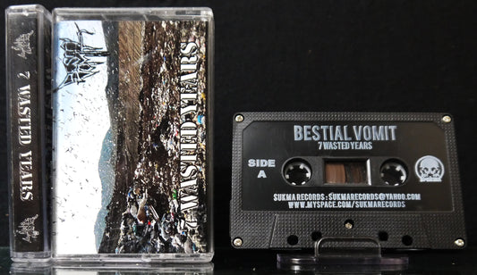BESTIAL VOMIT - 7 Wasted Years MC tape