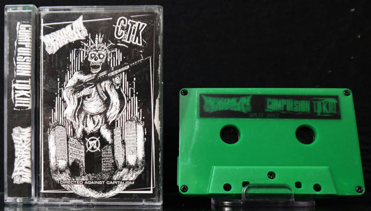 COMPULSION TO KILL / MAXIMUM THRASH - Split Tape