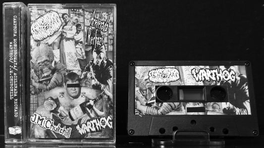 CAMPHORA MONOBROMATA / ACELERADA RECHAZO / WARTHOG / J.M. CHUCHILL - 4 Way Split Tape