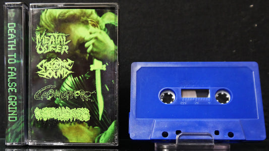 MEATAL ULCER / CEPHALOPHORE / CYSTOBLASTOSIS / CHAOTIC SOUND - 4 Way Split Tape