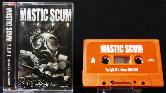 MASTIC SCUM - Tape-The Split EP's+Demo 1994-2017 MC Tape